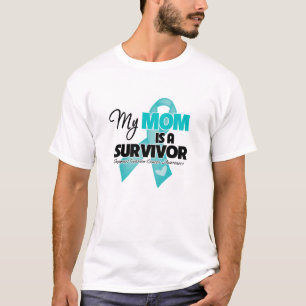 My Mom is a Survivor - Ovarian Cancer T-Shirt