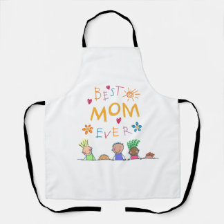 My mom is always with us apron
