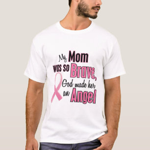 My Mom Is An Angel Breast Cancer T-Shirt