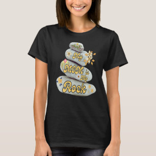 My Mom Is My Rock Love Admiration Mother's Day App T-Shirt