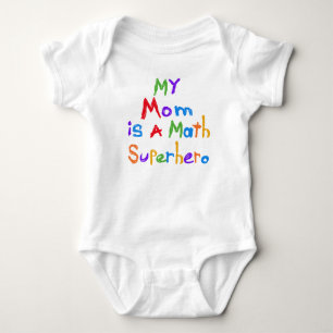My Mom Math Superhero T-shirts and Gifts