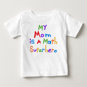 My Mom Math Superhero T-shirts and Gifts
