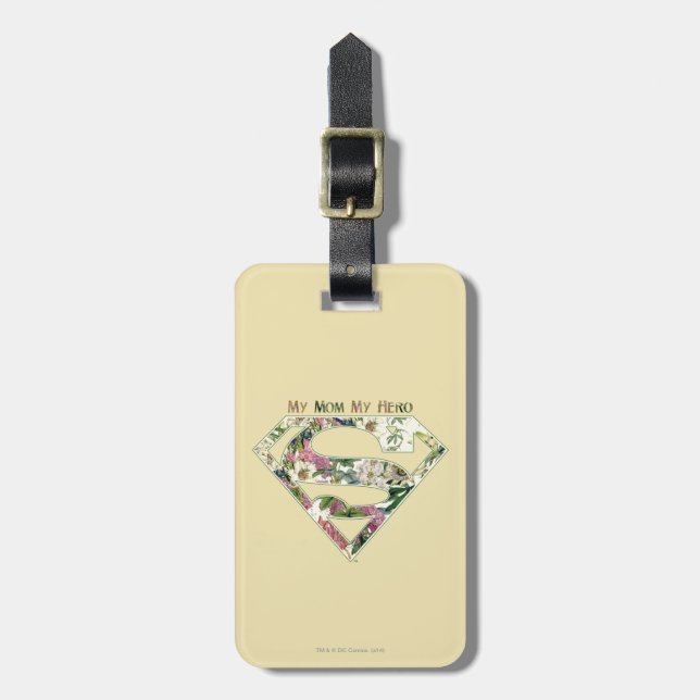 My Mom My Hero Luggage Tag (Front Vertical)