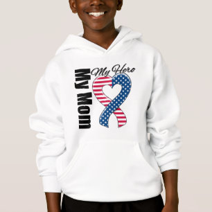 My Mom My Hero Patriotic USA Ribbon