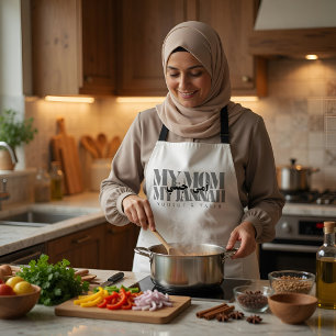 MY MOM MY JANNAH Personalized Gift for Muslim Mom Apron