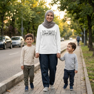 MY MOM MY JANNAH Personalized Gift for Muslim Mom T-Shirt
