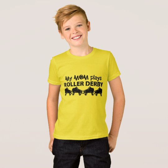 My Mom plays Roller Derby, Roller Skating T-Shirt
