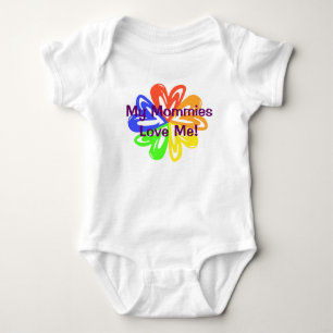 My Mommies Love Me Baby Bodysuit