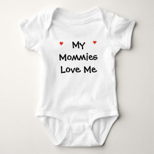 My Mommies Love Me Onsie Baby Bodysuit