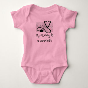 My Mommy is a Paramedic Baby T-Shirt Bodysuit