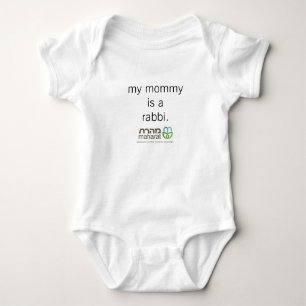 My Mommy is a Rabbi Infant Bodysuit