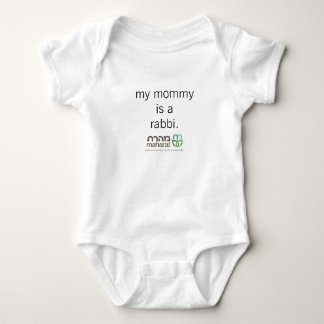 My Mommy is a Rabbi Infant Bodysuit