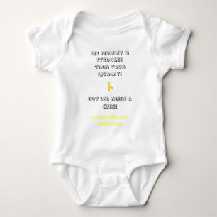 My Mommy is stronger than your Mommy Baby Bodysuit