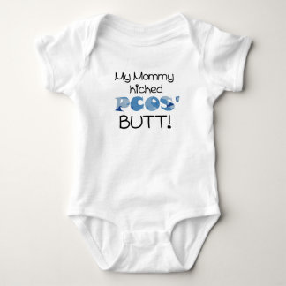 My Mommy Kicked PCOS' Butt! Baby Boy Bodysuit