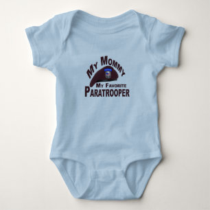 My Mommy My Favourite Paratrooper- Baby Jumper Bodysuit