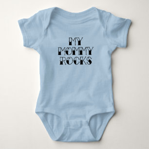 My mommy rocks baby bodysuit