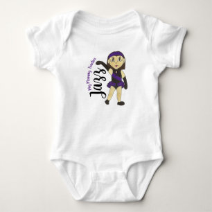 My Mommy Teaches Jazz Dance Teacher Studio Gift Baby Bodysuit
