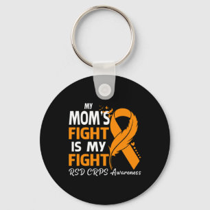 My Mom's Fight Is My Fight Rsd Crps Awareness Feat Keychain