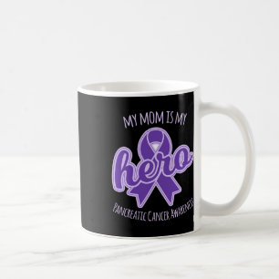 My Mom's Wings Cover My Heart Pancreatic Cancer Aw Coffee Mug