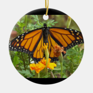 My Monarch Butterfly-circle ornament