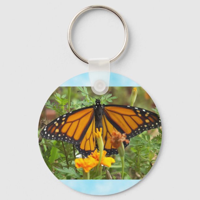 My Monarch Butterfly-keychain Keychain (Front)