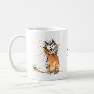 My Monday Morning Face Cat Work Place Humor Coffee Mug