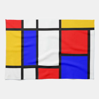 My Mondrian kitchen Towel