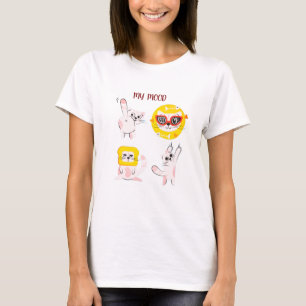 My Mood Funny Cat Meme Graphic T-Shirt