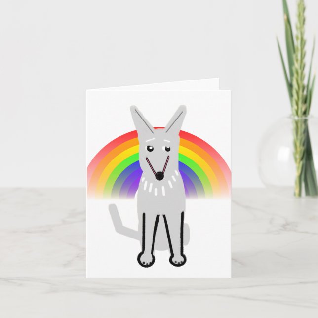 My Moon Dog,  Card (Front)