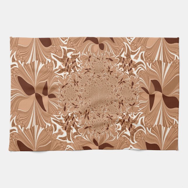 My Morning Coffee Colours Kitchen Towel (Horizontal)