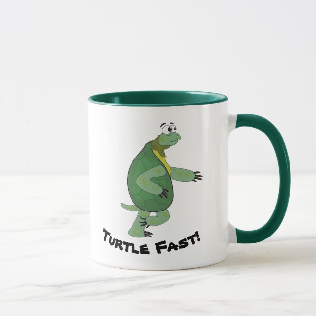 My Mornings areTurtle Fast! Mug (Right)