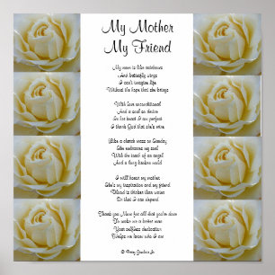 MY MOTHER MY FRIEND POSTER