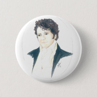 My Mr Darcy 2 Inch Round Button