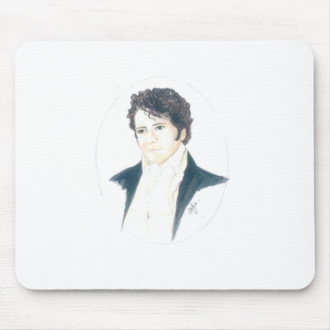 My Mr Darcy Mouse Pad (Front)