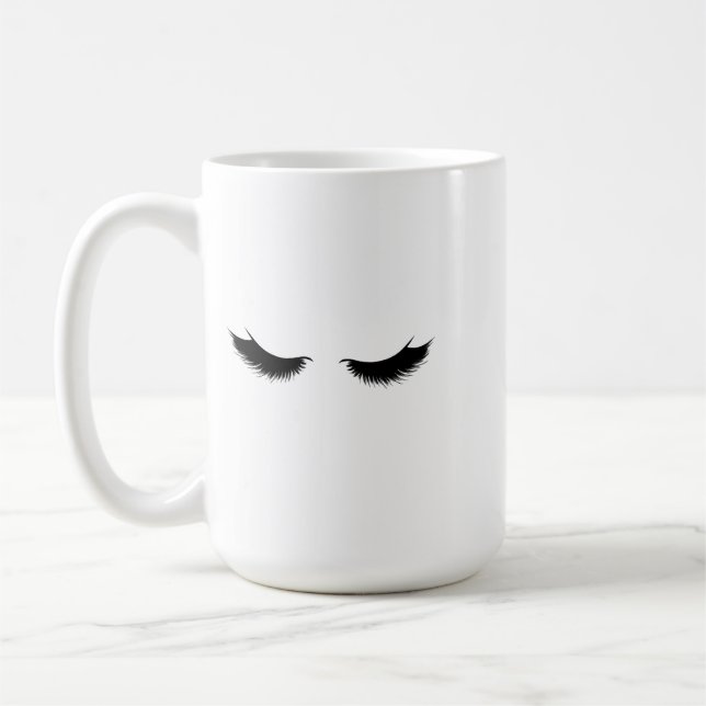My Mug With Lashes (Left)