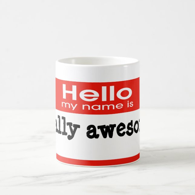 My Name Coffee Mug (Center)
