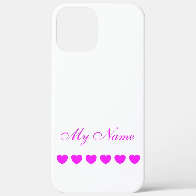 My Name, custom template Case-Mate iPhone Case (Back)