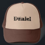 My Name is Daniel Trucker Hat<br><div class="desc">Daniel, Boys first Names on hats, casual head wear</div>