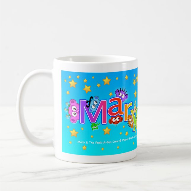 My Name is "Mary" Coffee Mug (Left)