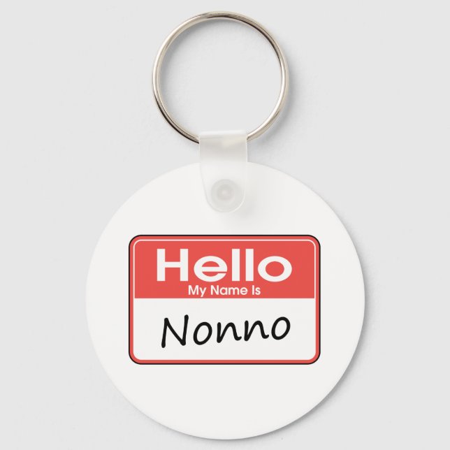 My Name is Nonno Keychain (Front)