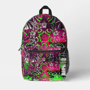 My Name Is Not Donna  Printed Backpack