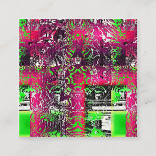 My Name Is Not Donna  Square Business Card