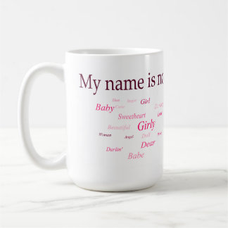 My Name Is Not (mug) Coffee Mug