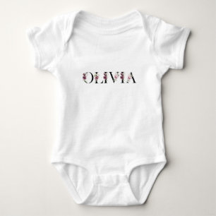 My name is Olivia. My name is Olivia. Baby Bodysuit