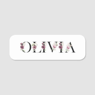 My name is Olivia. My name is Olivia. Tag