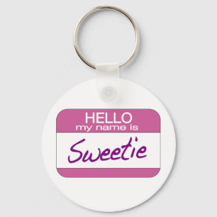 My Name is Sweetie Keychain