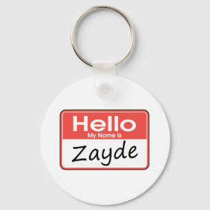 My Name is Zayde Keychain
