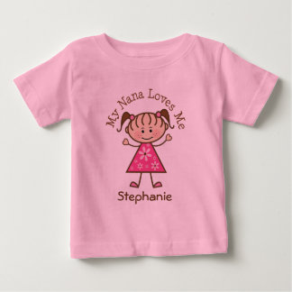 My Nana M'Aime T-shirt Personnalisé Girls
