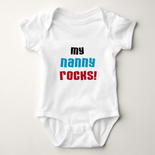 My Nanny Rocks T-shirts et cadeaux