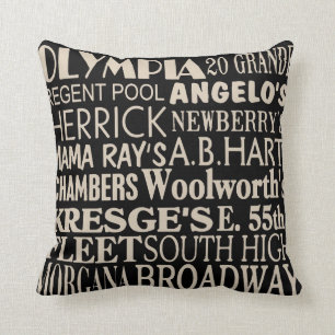 My Neighbourhood Throw Pillow